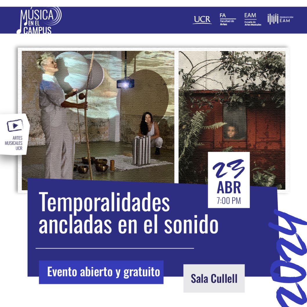  “Temporalidades ancladas en el sonido” es un evento multimedial inmersivo, que reúne a la …