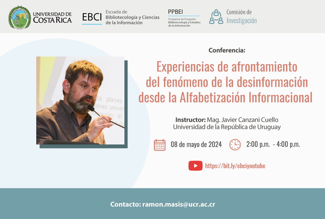  Enlace para la actividad virtual: https://bit.ly/ebciyoutube 