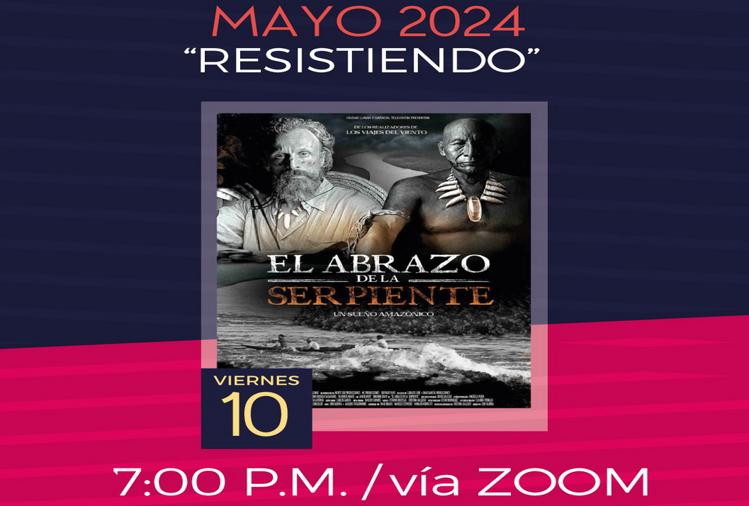  Ciclo de cine en mayo: "Resistiendo." Viernes 10 de mayo, 7:00 p.m., función digital …