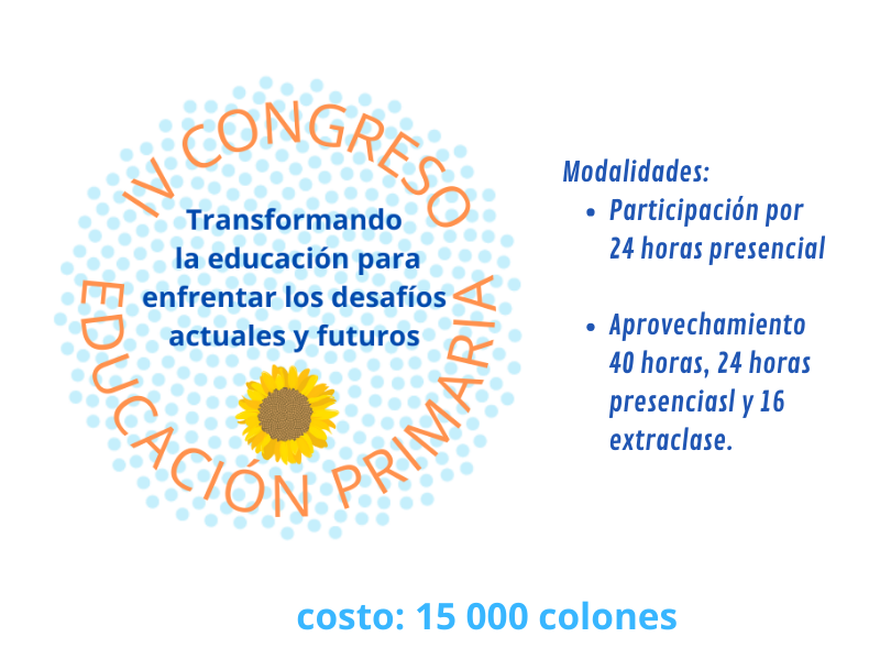  El Congreso cuenta con la Declaratoria de Interés Educativo, DVM-AC-0291-03-2024, de parte del …