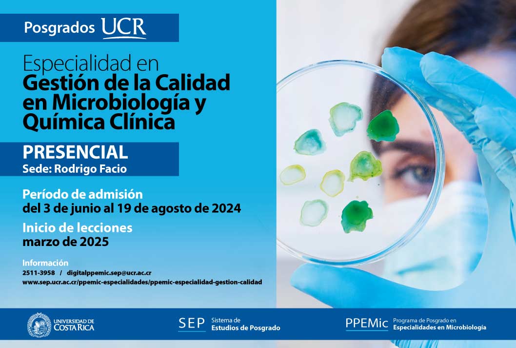    Especialidad en Gestión de la Calidad en Microbiología y Química Clínica   Grado de …