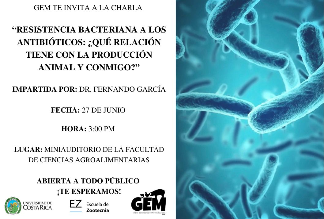  Lugar: Miniauditorio, Facultad de Ciencias Agroalimentarias 