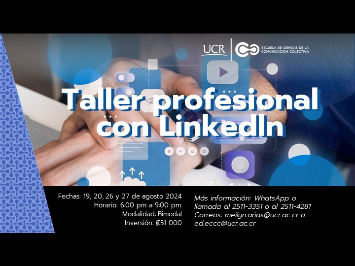  Programa del curso: https://bit.ly/4e3tmrt Formulario de Inscripción: …