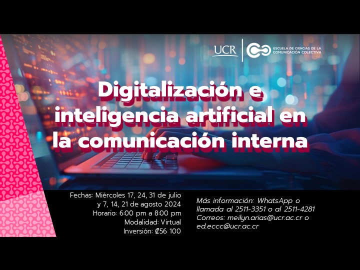  Programa del curso: https://bit.ly/3Rl08uo Formulario de inscripción:  …