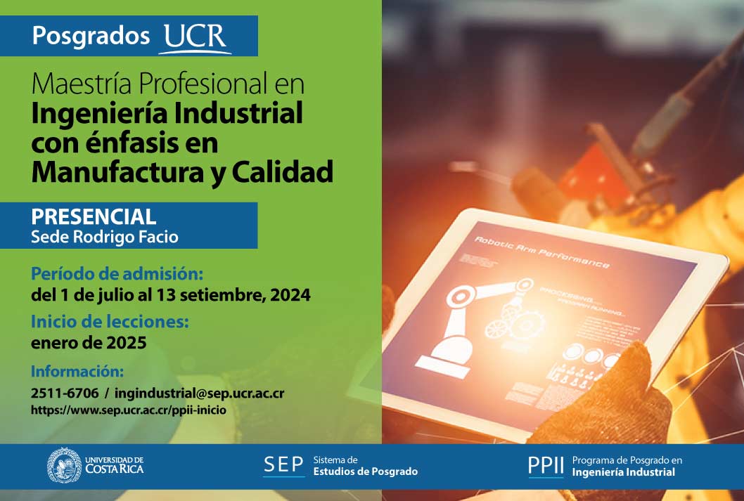  Sede Rodrigo Facio Modalidad: cuatrimestral Tipo de financiamiento: complementario Inicio de …
