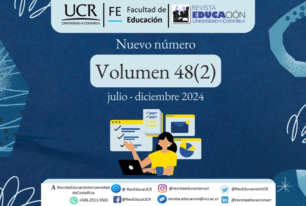  ✨ Ya se encuentra disponible el Volumen 48, número 2 de la Revista Educación, correspondiente a …