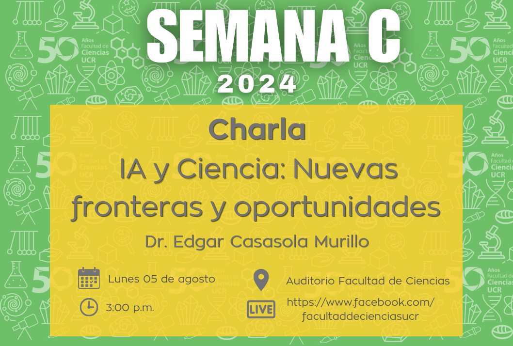  ¡No te pierdas nuestra charla inaugural!   AI y Ciencia: Nuevas fronteras y oportunidades  Dr. …