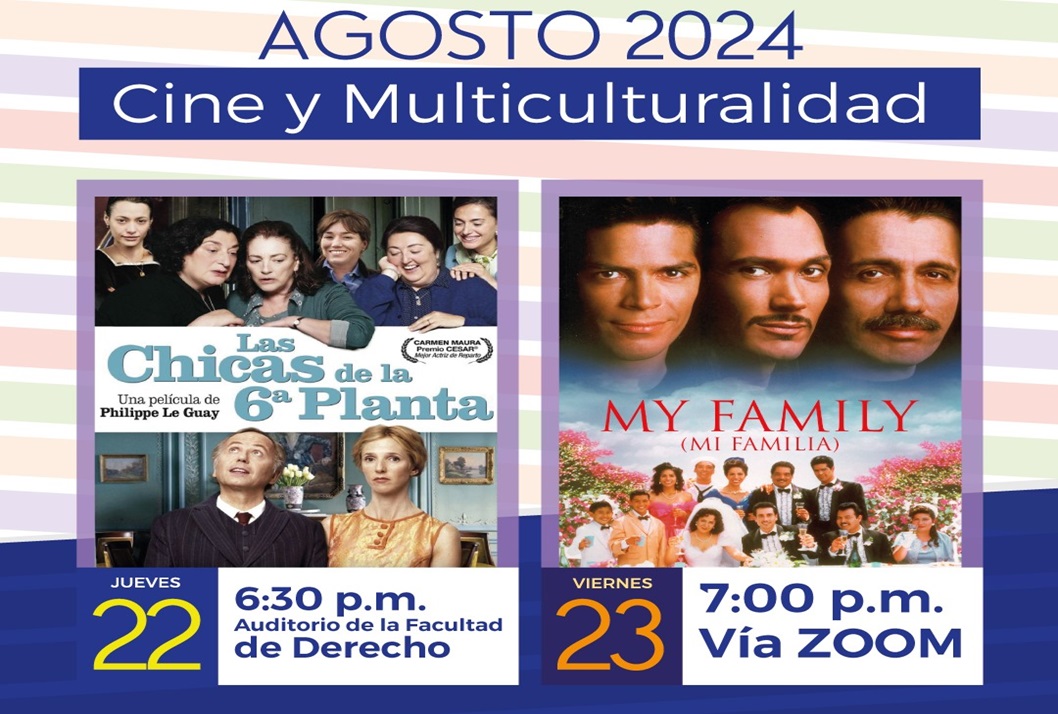   Continuamos con el ciclo: "Cine y multiculturalidad."  - Jueves 22 de agosto, 6:30 p. …