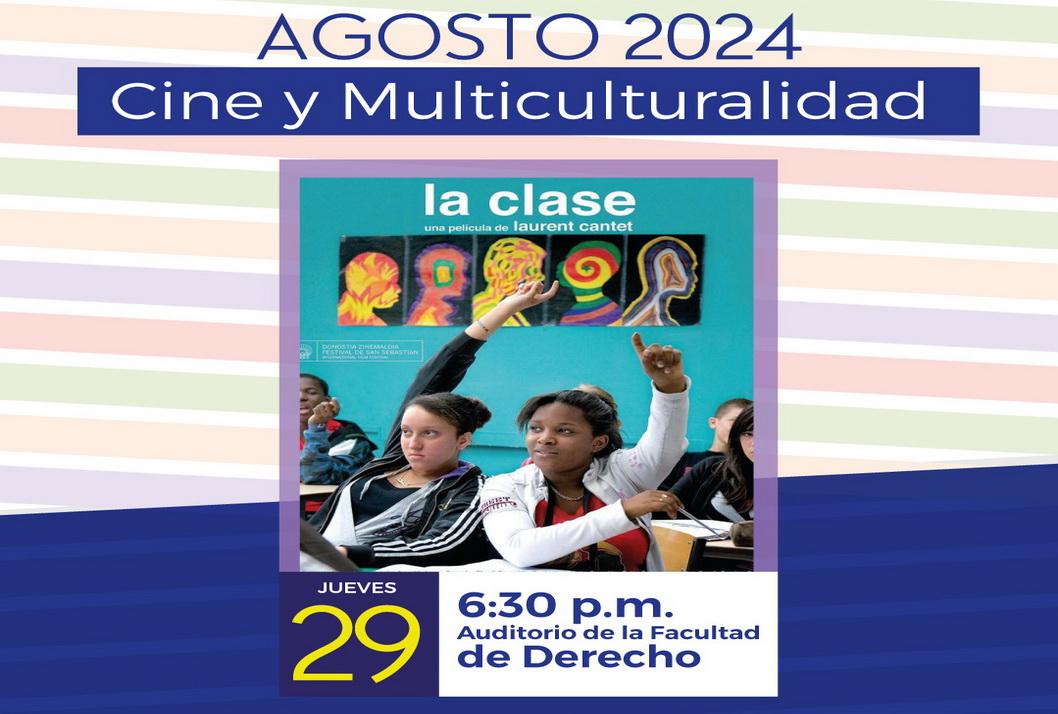   "Cine y multiculturalidad." Este jueves 29 de agosto a las 6:30 p.m., en el auditorio …