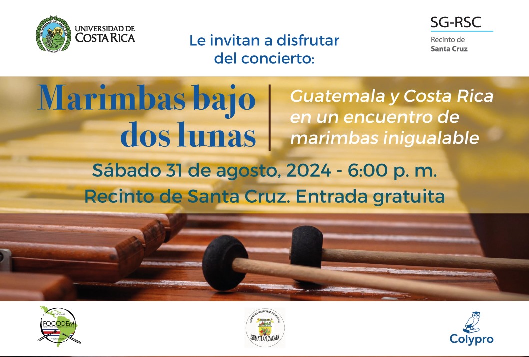  Guatemala y Costa Rica en un encuentro de marimbas inigualable.  