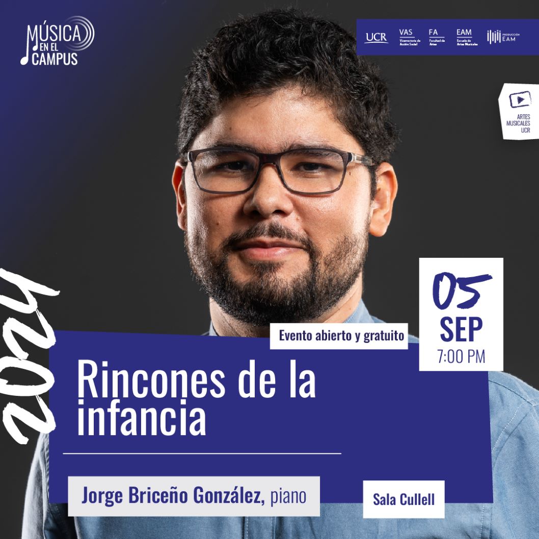  "Rincones de la Infancia"- una propuesta del pianista Jorge Briceño González- hace …