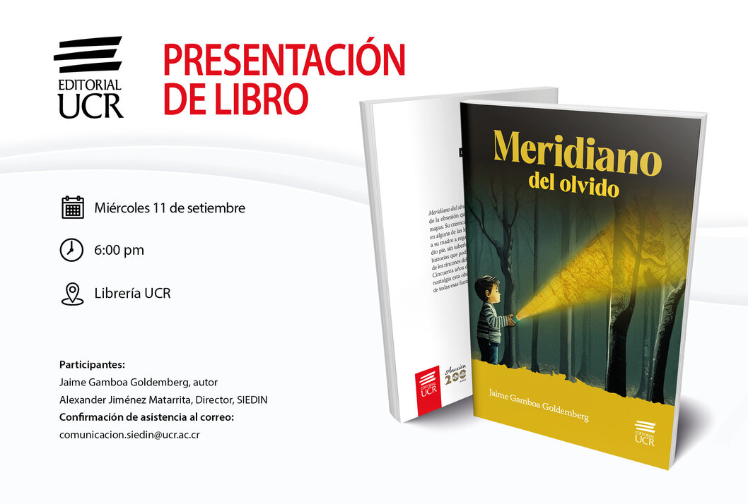  𝗣𝗿𝗲𝘀𝗲𝗻𝘁𝗮𝗰𝗶ó𝗻 𝗱𝗲𝗹 𝗹𝗶𝗯𝗿𝗼: "𝗠𝗲𝗿𝗶𝗱𝗶𝗮𝗻𝗼 𝗱𝗲𝗹 𝗼𝗹𝘃𝗶𝗱𝗼" Te invitamos a la presentación del …