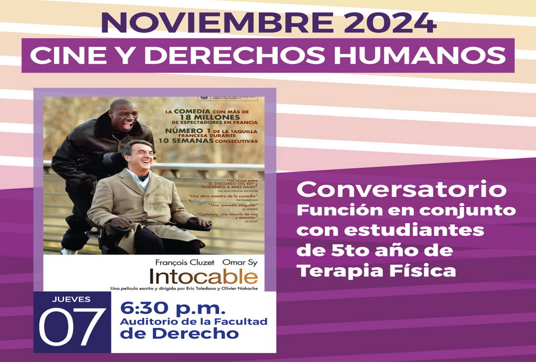   Ciclo de cine y Derecho Humanos. Jueves 7 de noviembre, 6:30 p. m., auditorio Alberto Brenes …
