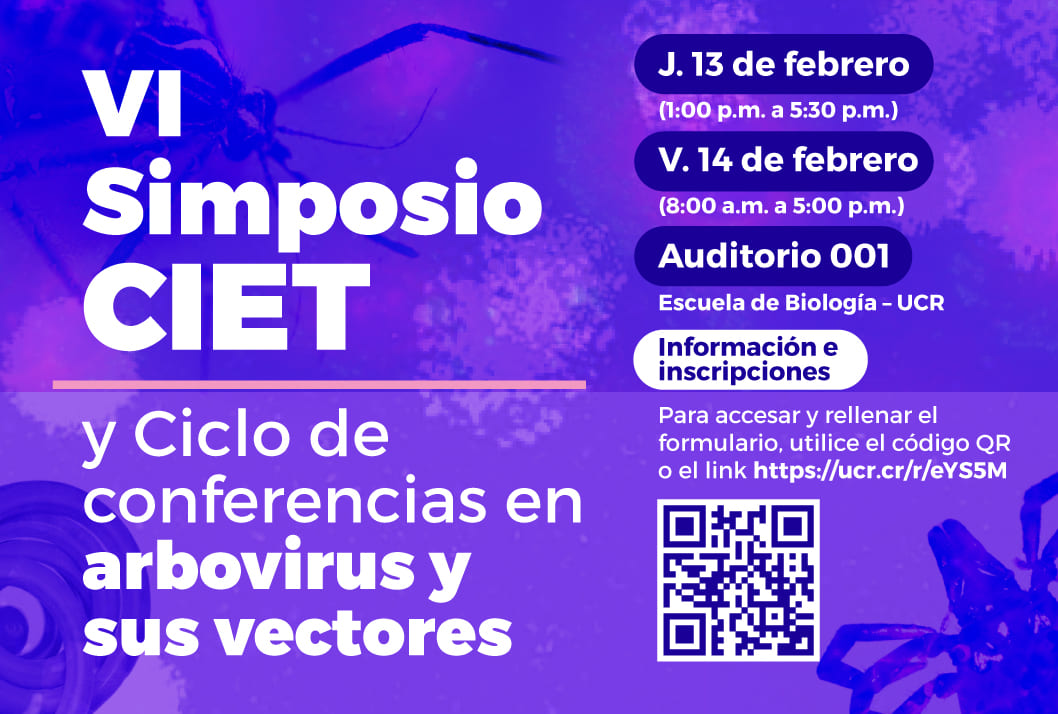  Para inscripción utilice el QR de la imagen o el siguiente enlace: https://ucr.cr/r/eYS5M 