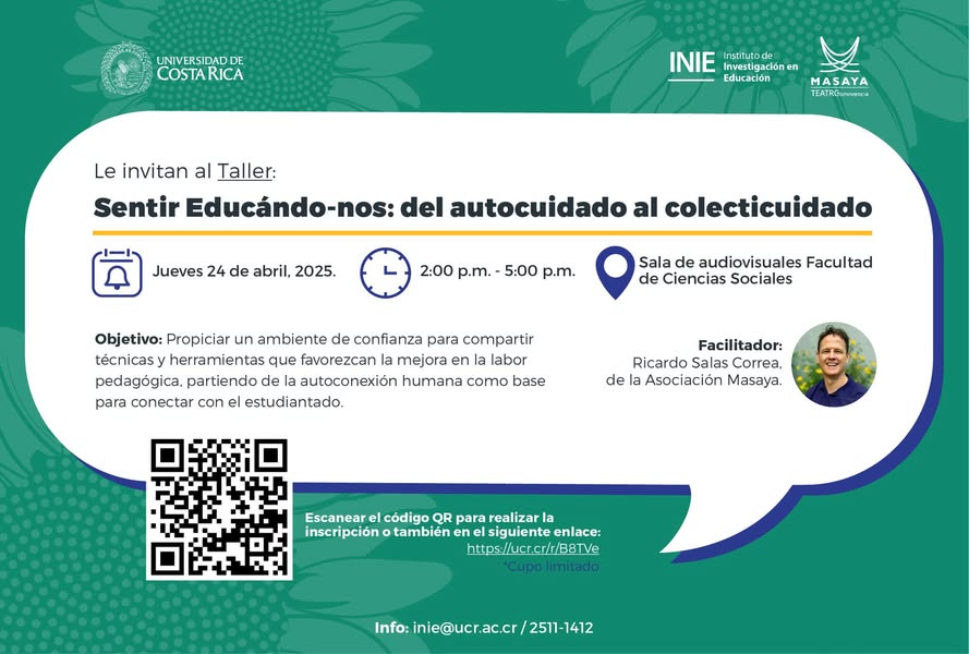  Este taller busca crear un espacio de confianza para compartir técnicas y herramientas que …