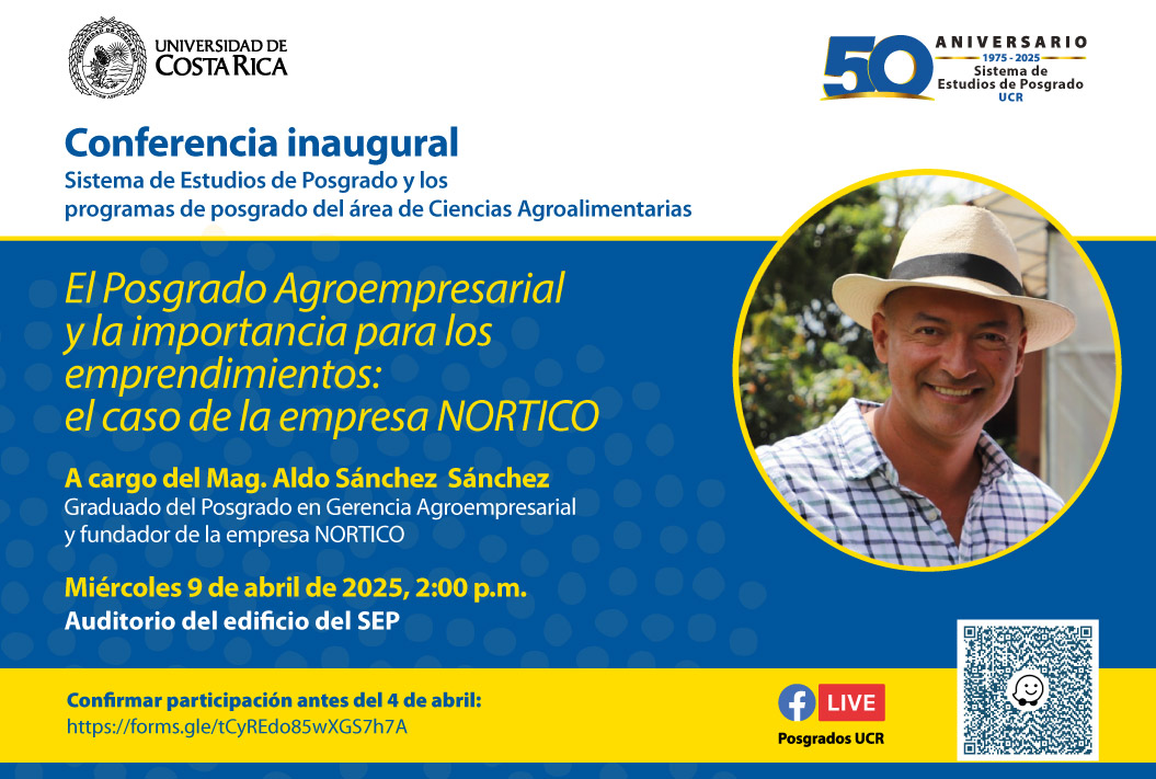  Conferencia inaugural del Sistema de Estudios de Posgrado y los programas de posgrado del área …