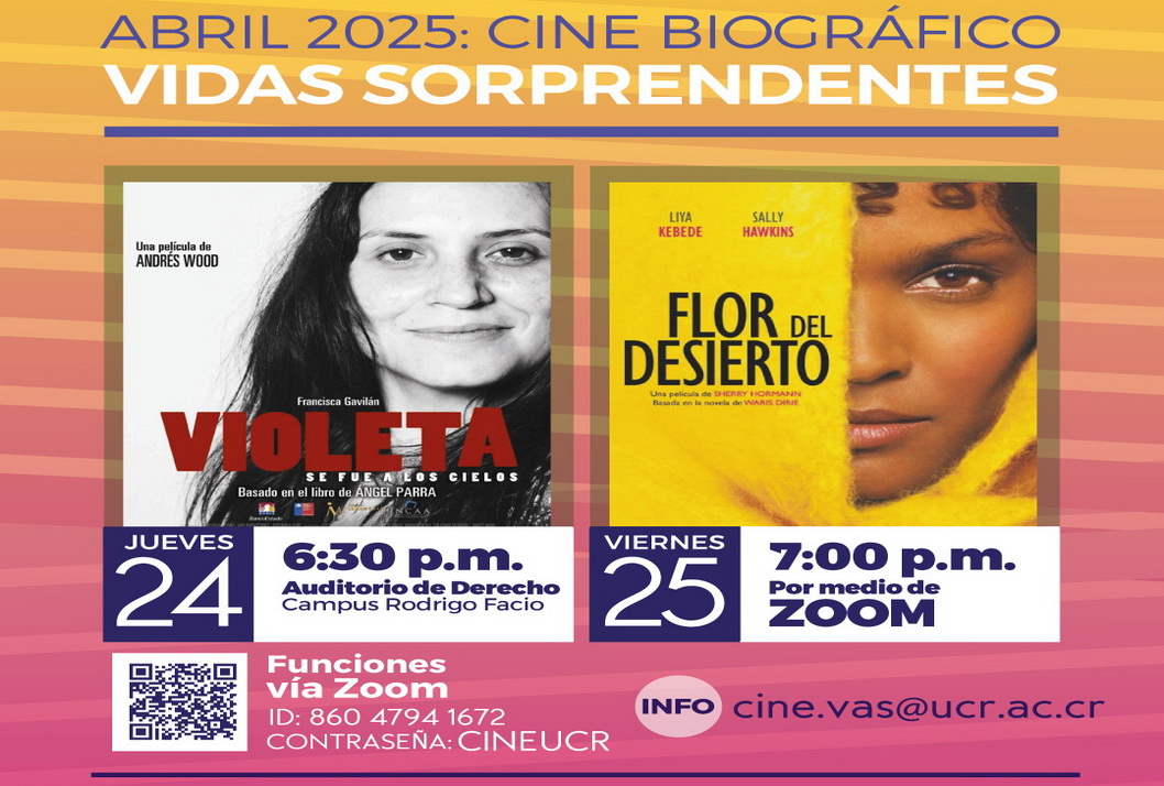   Concluye nuestro ciclo de cine biográfico: "Vidas dorprendentes."  Todas las …