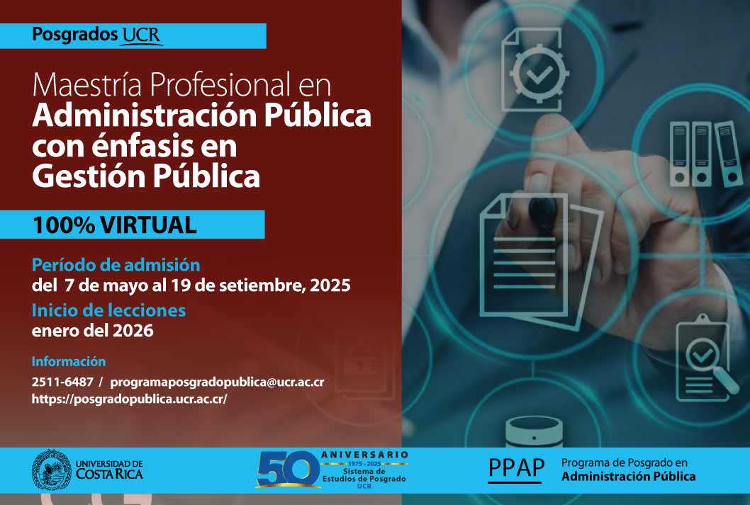  Fecha límite durante el periodo de admisión: 19 de setiembre  Modalidad: cuatrimestral Tipo de …