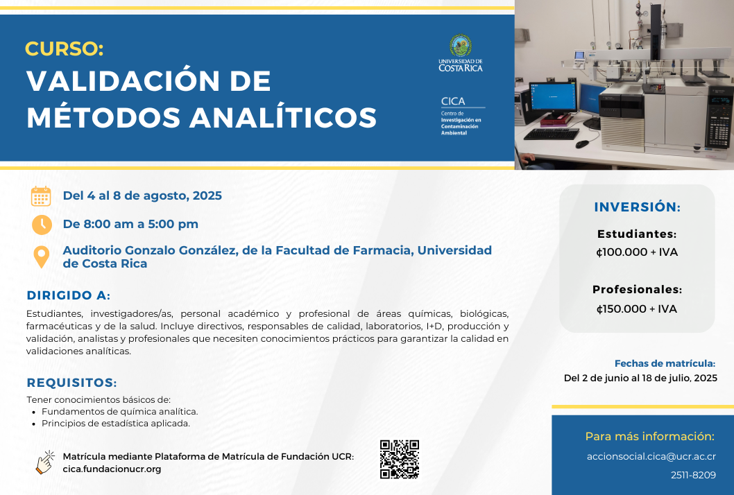  Matrícula en FundaciónUCR, puede acceder por medio del enlace: …