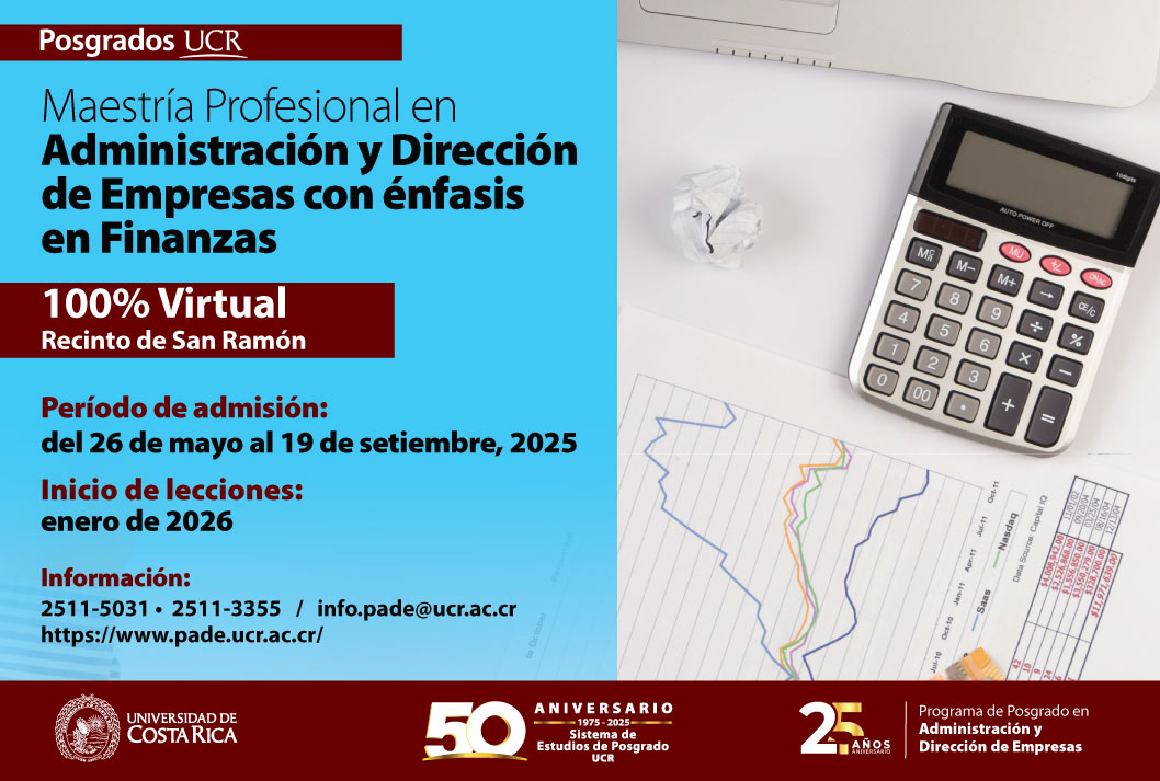  **Recinto de San Ramón** Modalidad: cuatrimestral Tipo de financiamiento: complementario  Inicio …