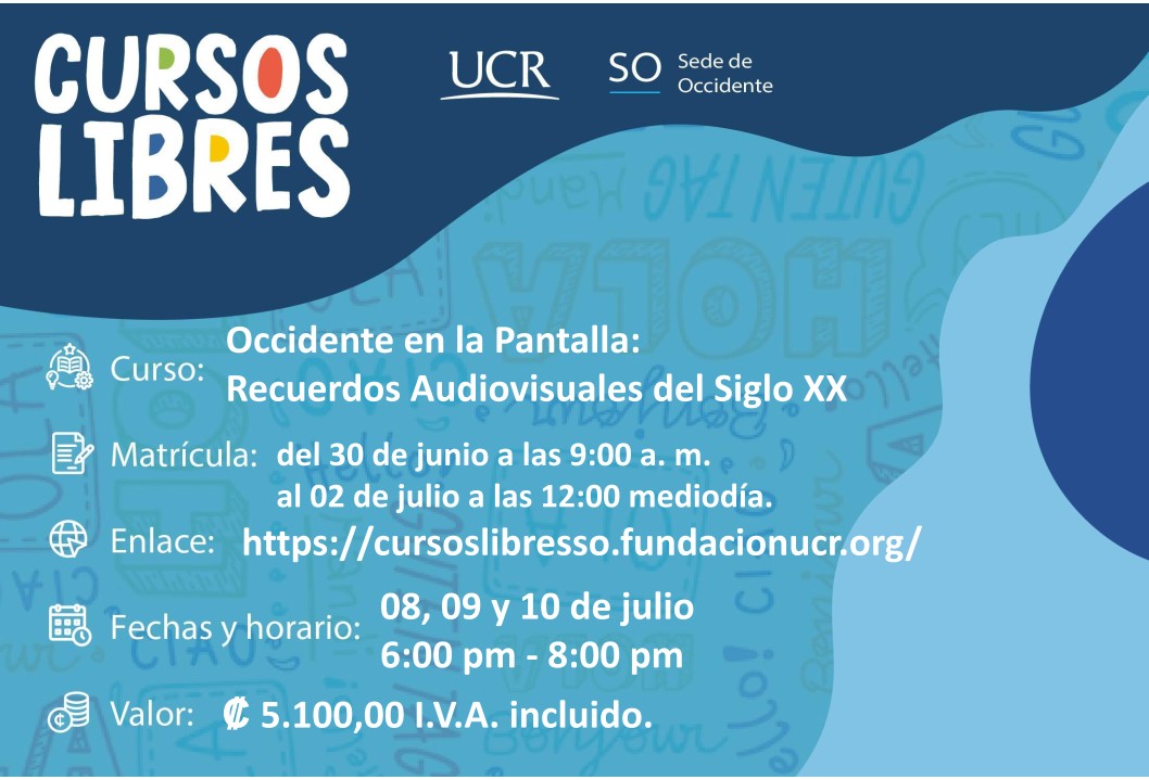  Enlace de inscripción: https://cursoslibresso.fundacionucr.org/admin Desarrollo de los cursos: …