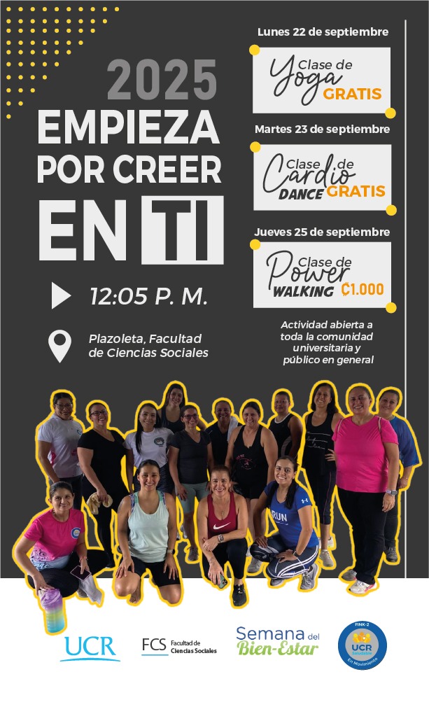 Lunes 22 de setiembre: clase de yoga gratisMartes 23 de setiembre: clase de Cardio Dance …