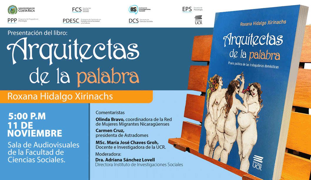Presentación del libro "Arquitectas de la palabra. Praxis política de las trabajadoras domésticas."