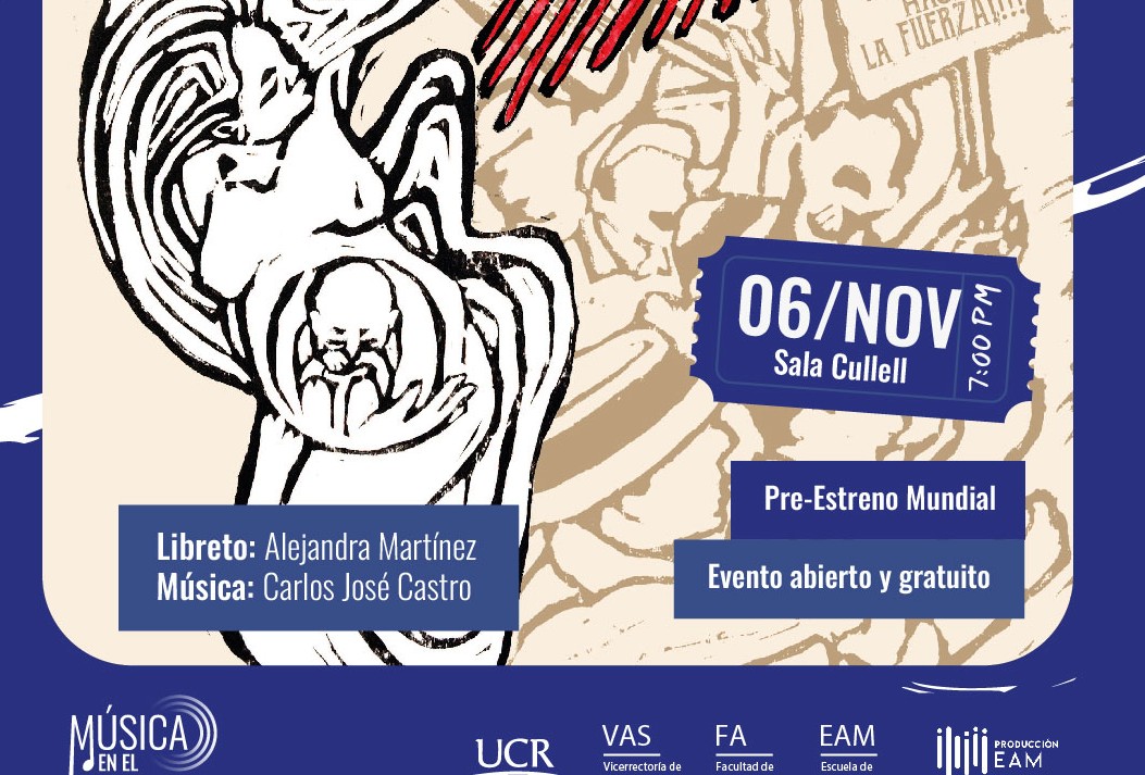 Concierto: El Rebozo. Ópera en proceso Le invitamos a disfrutar del pre-estreno mundialde “El Rebozo”. Esta ópera -elegida para …