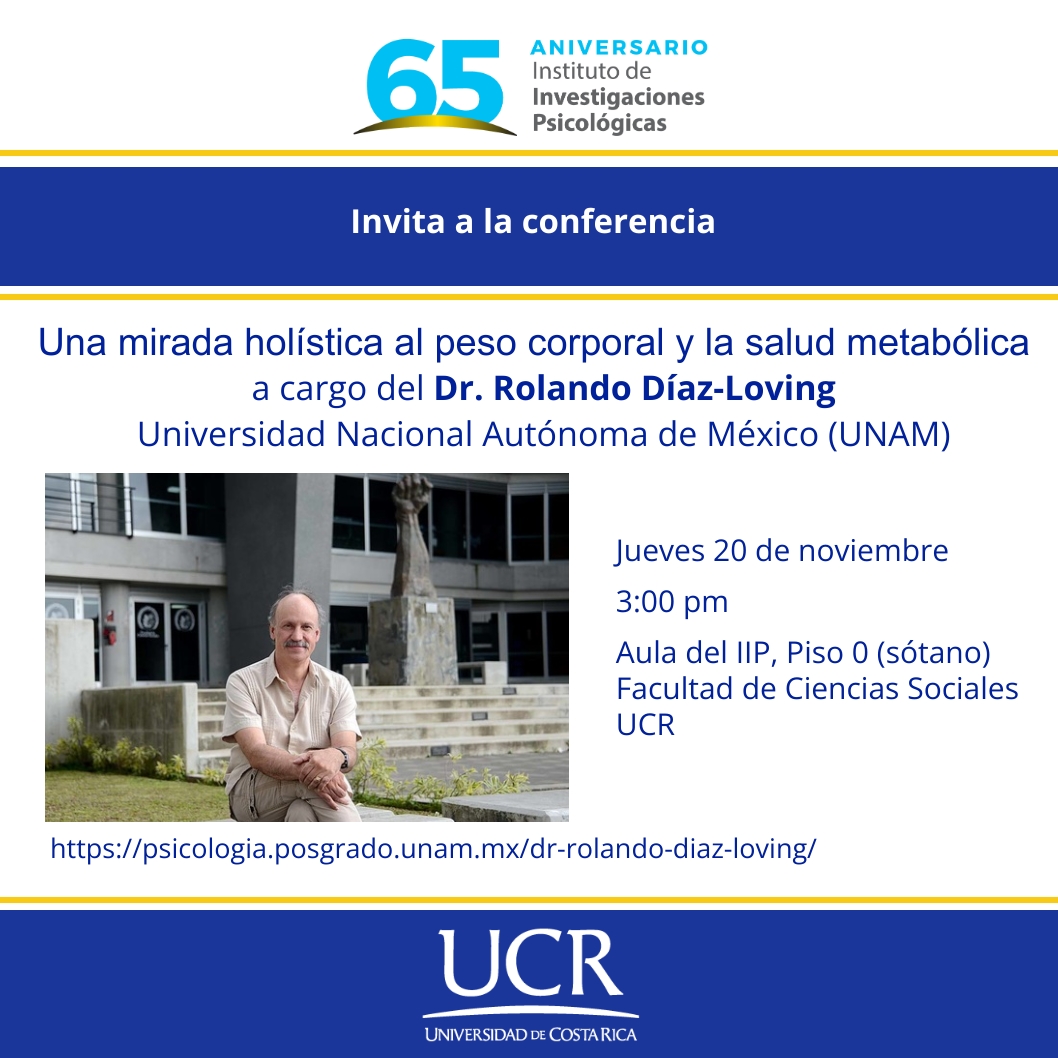 Conferencia: Una mirada holística al peso corporal y la salud metabólica