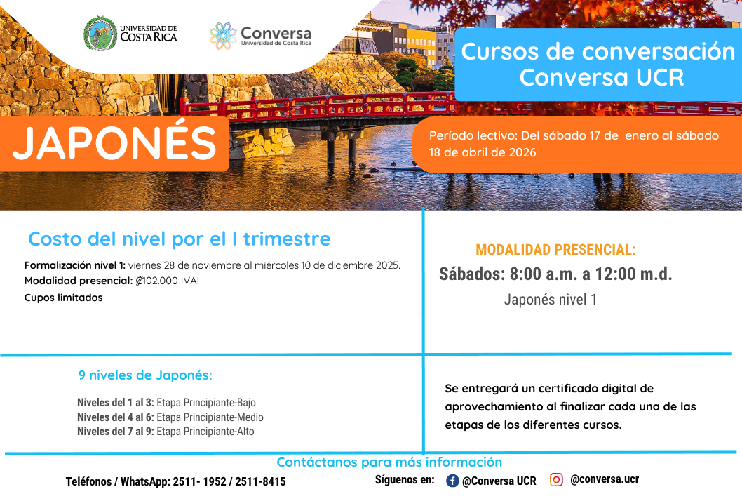 Horarios disponibles:Sábados, de 8:00 a. m. a 12:00 m. horas deforma presencial.Los cursos …