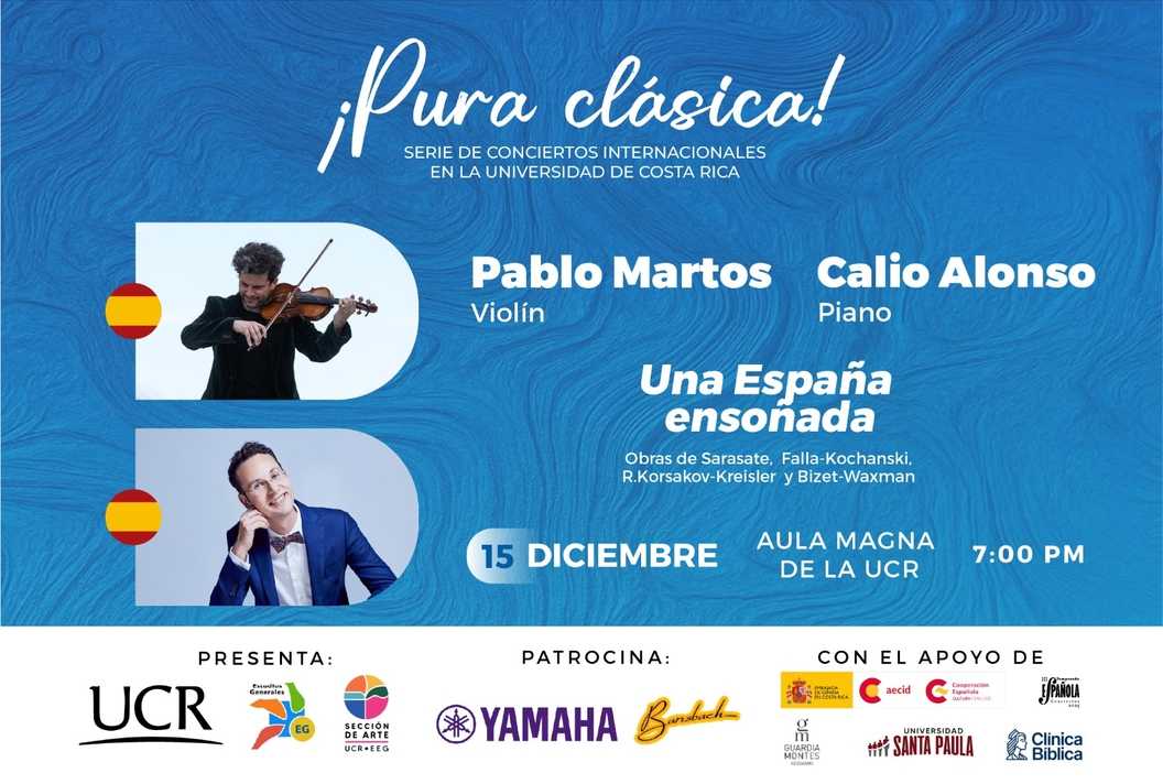 concierto: ¡pura clásica!serie de conciertos internacionales en la universidad de costa rica, temporada 2025