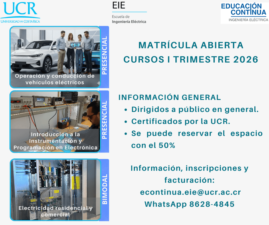 -Curso presencial: Operación y conducción de vehículoseléctricosObjetivo General: Capacitar a &hellip;