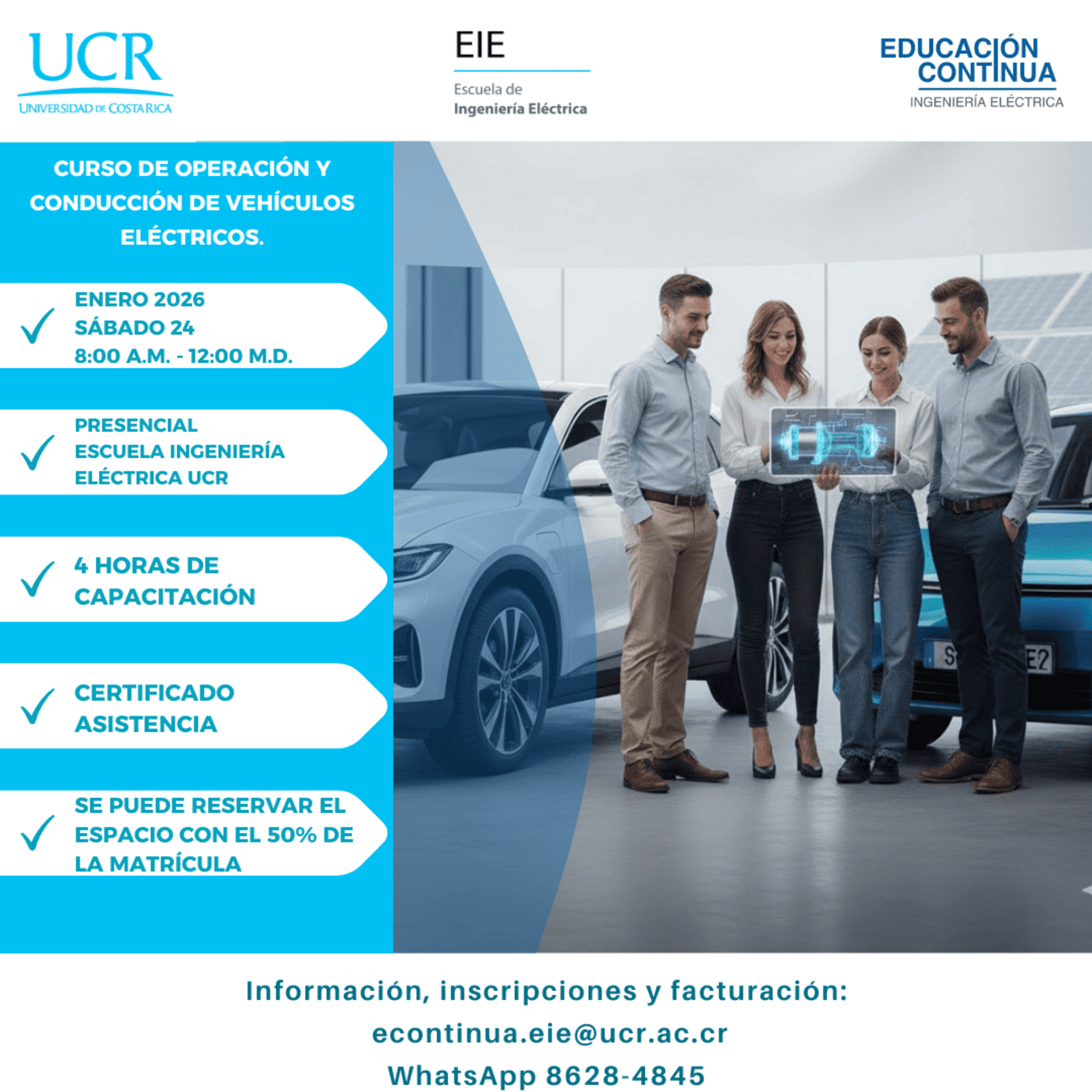 Objetivo general: capacitar a las personas usuarias de vehículoseléctricos en su correcta &hellip;