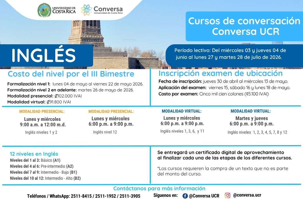 Horarios disponibles:Lunes y miércoles, de las 9:00 a las 12:00 horas de &hellip;