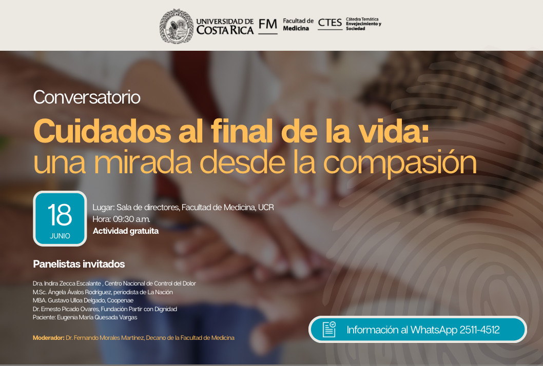 conversatorio: cuidados al final de la vida: una mirada desde la compasión
