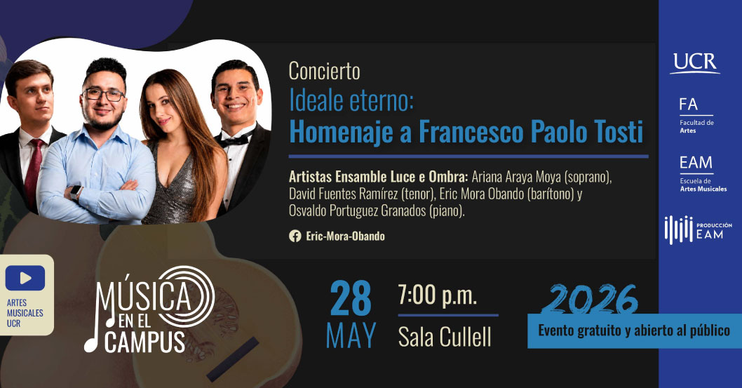 Concierto conmemorativo dedicado a la obra del compositoritaliano Francesco Paolo Tosti, &hellip;