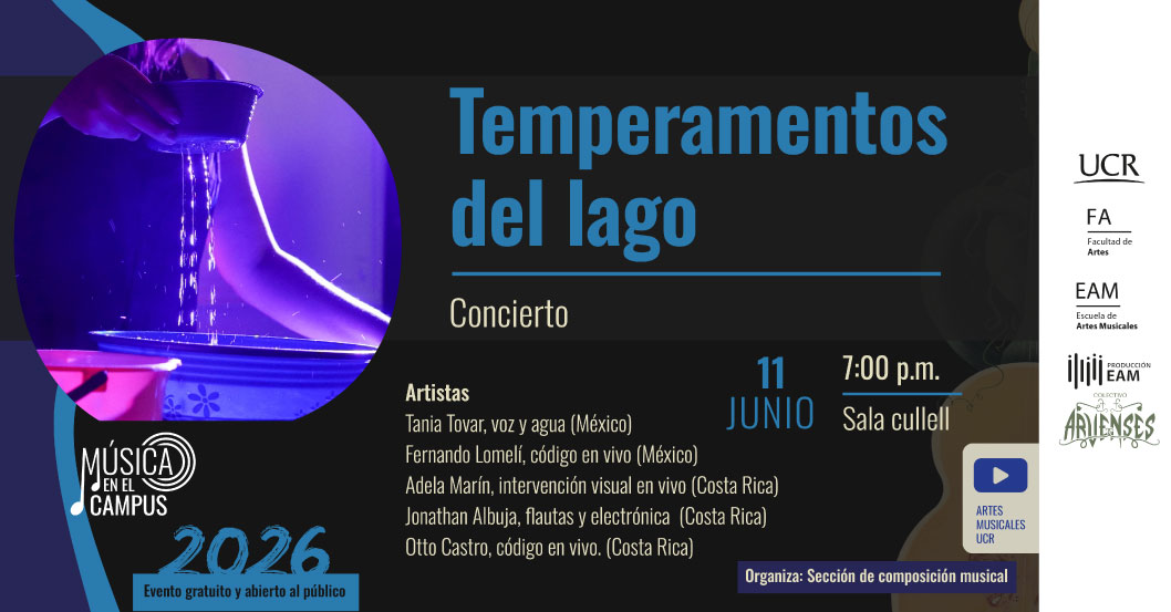 concierto: temperamentos del lago 
