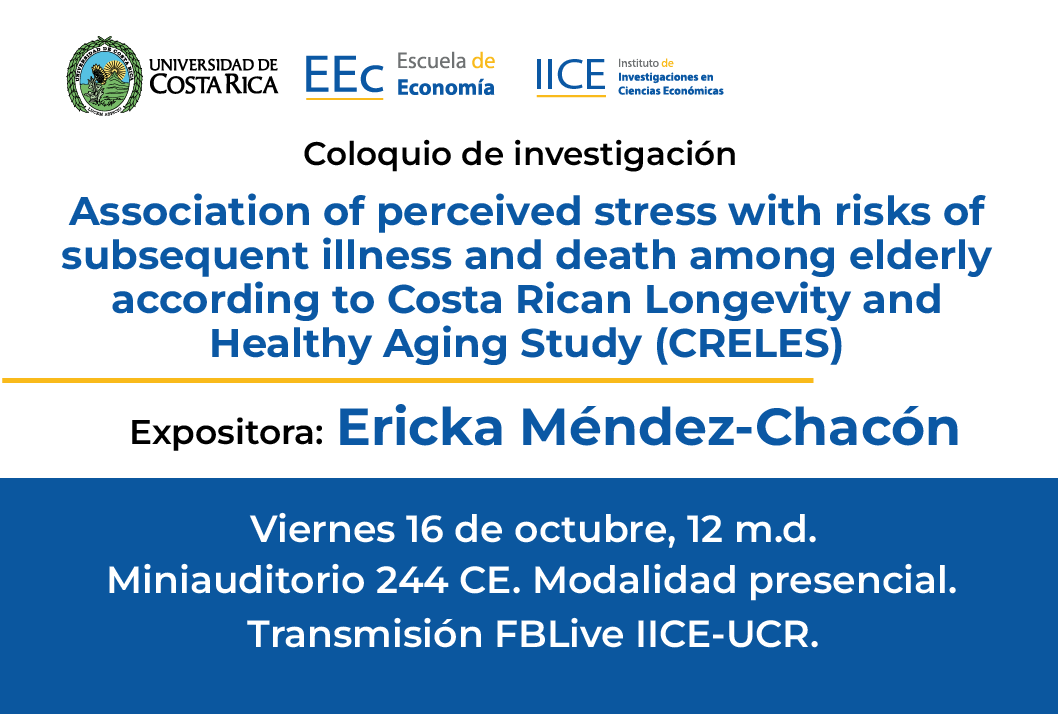 Transmisión FacebookLive Instituto de Investigaciones enCiencias Económicas-UCR