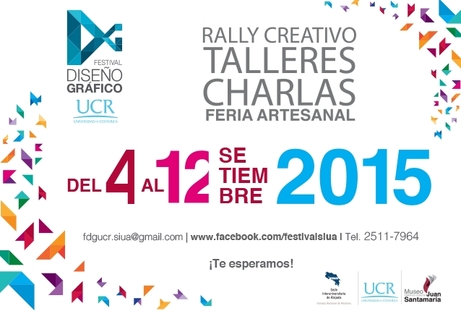 Encuentro: Festival de Diseño Gráfico UCR-2015.  Sede Interuniversitaria de Alajuela  