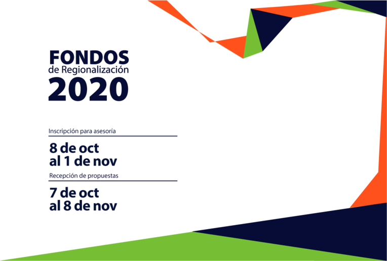Concurso: Convocatoria Fondos de Regionalización - 2020