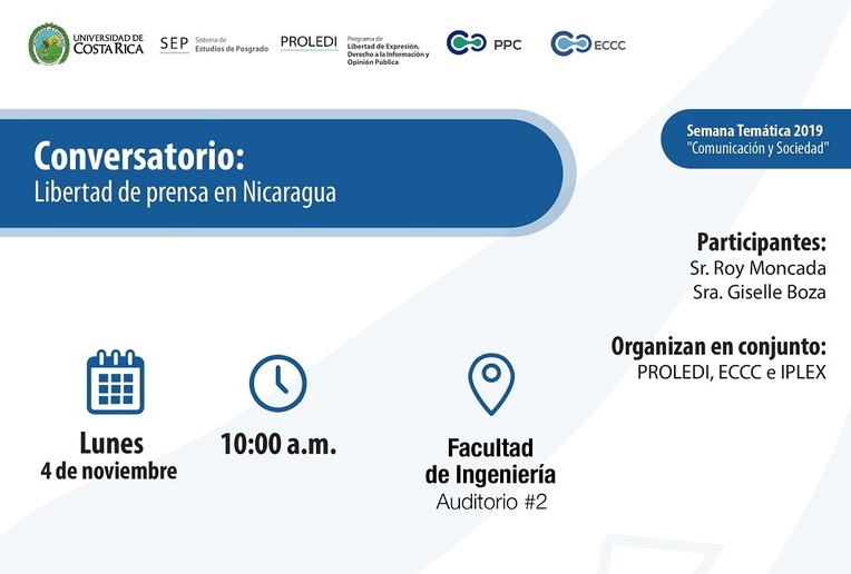 Conversatorio: Libertad de prensa en Nicaragua