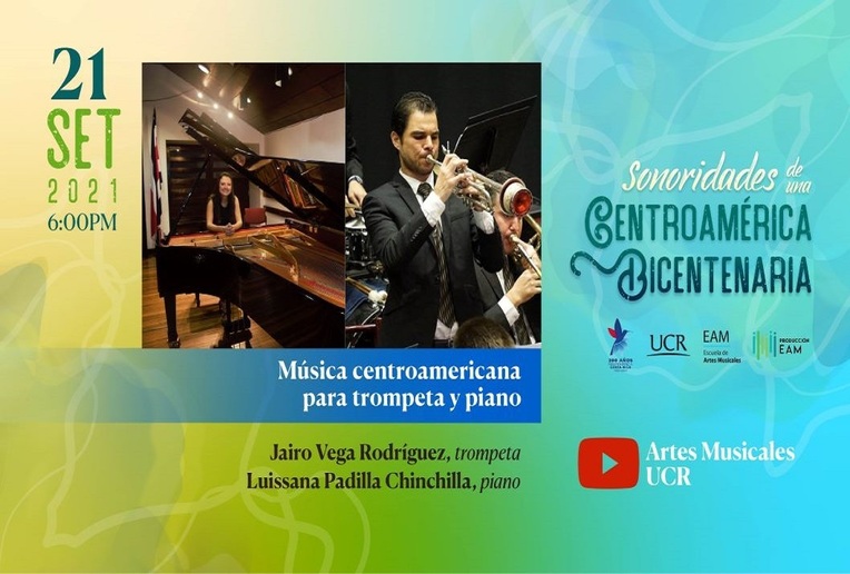 Concierto: Música centroamericana para trompeta y piano