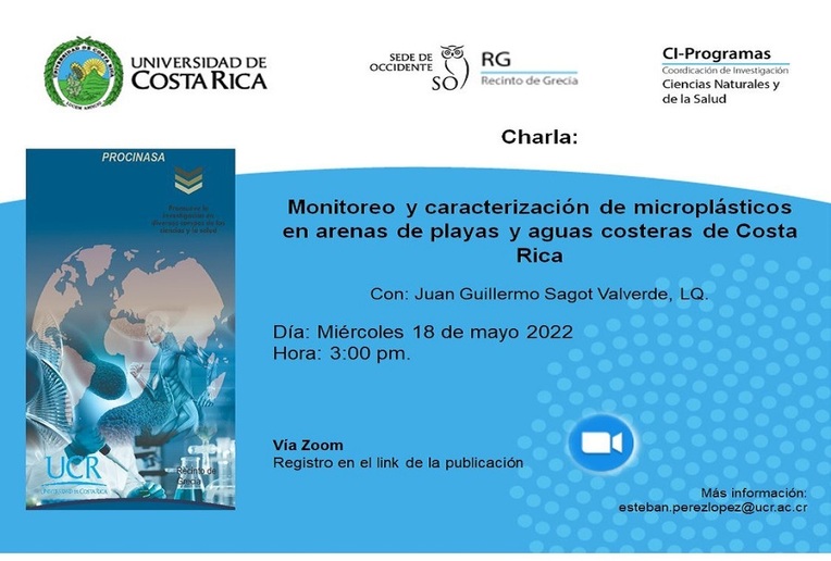 Charla: Monitoreo y caracterización de microplásticos en arenas de playa y aguas costeras de …