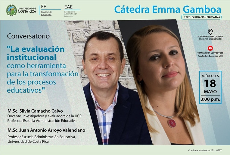Conversatorio: Cátedra Emma Gamboa: Conversatorio: La evaluación institucional como herramienta …
