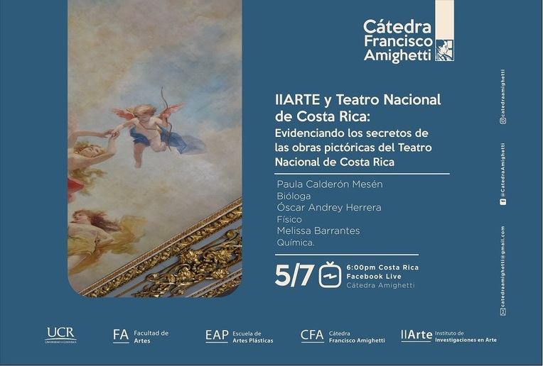 Charla: IIArte y Teatro Nacional de Costa Rica: Evidenciando los secretos de las obras pictóricas …