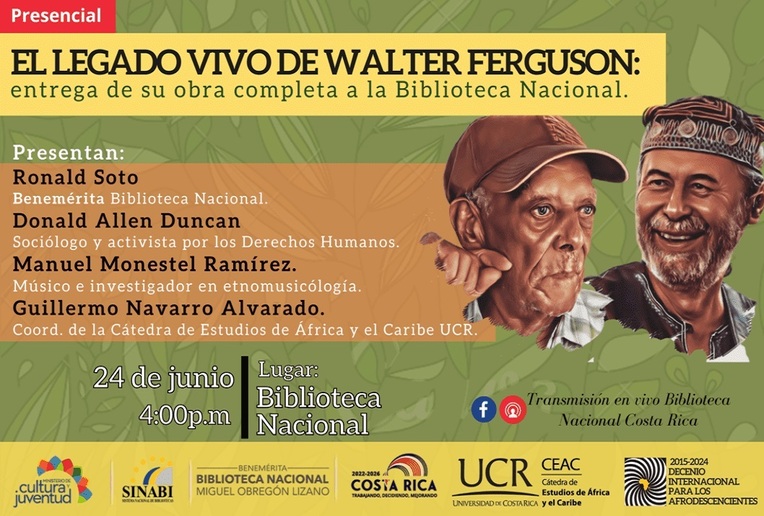 El legado vivo de Walter Ferguson: entrega de su obra completa a la Biblioteca Nacional