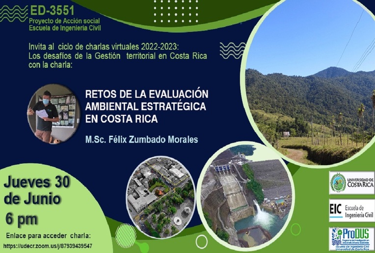 Charla: Retos de la Evaluación Ambiental Estratégica en Costa Rica