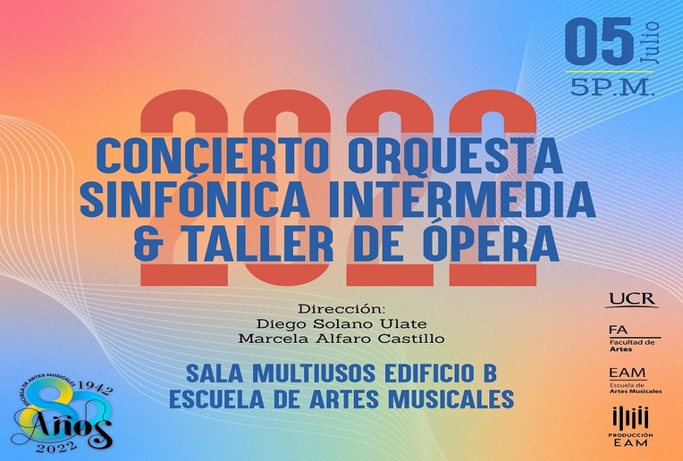 Concierto: Orquesta Sinfónica Intermedia & Taller de Ópera