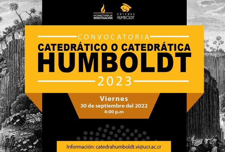 Concurso: Convocatoria al Concurso Catedrático o Catedrática Humboldt 2023