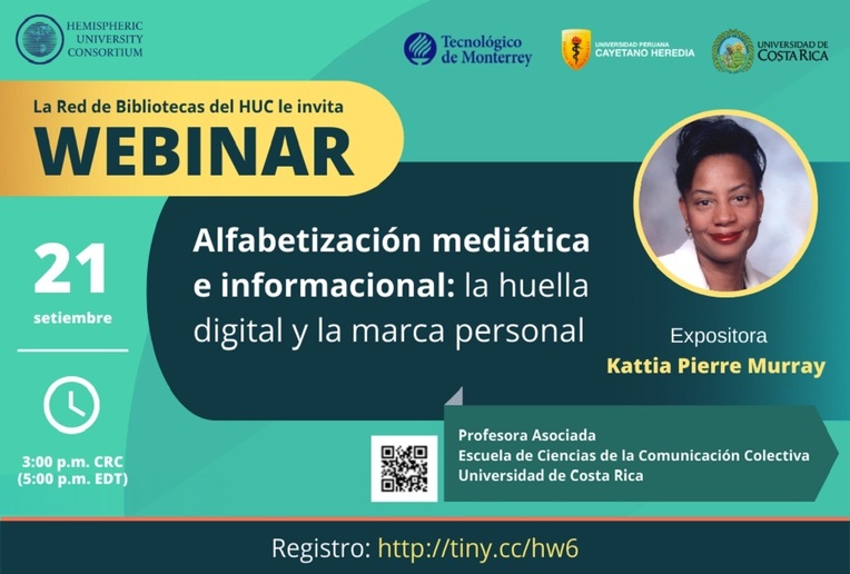 Conferencia: Webinar:  Alfabetización mediática e informacional: la huella digital y la marca …